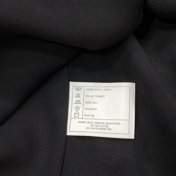 Vtg 90s Laura Ashley Sleeveless Maxi Dress 6 Womens Purple Lace Over Black Base - Picture 7 of 15